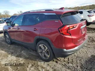 2018 GMC Terrain SLT with VIN 3GKALPEV6JL257925, listed as a Copart auction lot 78841604 with 121,449 mi miles and Salvage Title. Bid and sale history available at carsss.com. Image 2.