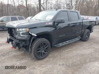 2021 Chevrolet Silverado 1500 LT Trail Boss with VIN 1GCPYFED8MZ374511, listed as a IAAI auction lot 41836003 with 53,161 mi miles and . Bid and sale history available at DreamBid. Image 17.