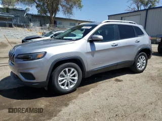 2021 Jeep Cherokee Latitude с VIN 1C4PJLCB7MD125621, выставлен на аукционе Copart как лот 56900265 с пробегом 43 318 миль миль и Списание • Salvage title. История ставок и продаж доступна на DreamBid. Изображение 1.