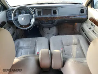 2011 Mercury Grand Marquis LS with VIN 2MEBM7FV5BX601111, listed as a Copart auction lot 44258165 with 129,960 mi miles and Salvage Title. Bid and sale history available at carsss.com. Image 8.