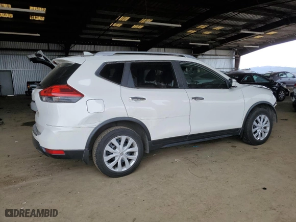 2017 Nissan Rogue SL with VIN JN8AT2MT1HW142706, listed as a Copart auction lot 44895235 with 198,581 mi miles and Salvage Title. Bid and sale history available at carsss.com. Image 3.