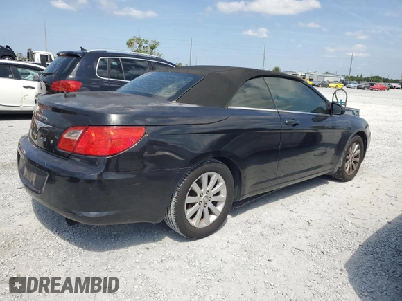 2010 Chrysler Sebring Touring z VIN 1C3BC5ED9AN153512, wystawiony jako Copart lot #54337055 z przebiegiem 134 560 mil mil oraz Szkody całkowita. Historia ofert i sprzedaży dostępna na DreamBid. Obrazek 3.