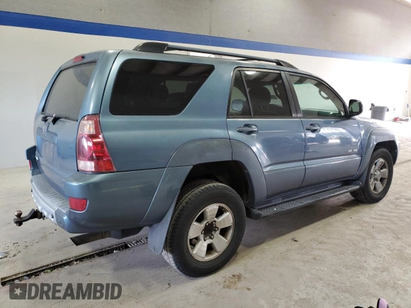 2004 Toyota 4Runner SR5 with VIN JTEBU14R540037073, listed as a Copart auction lot 43464725 with 236,201 mi miles and Salvage Title. Bid and sale history available at DreamBid. Image 3.