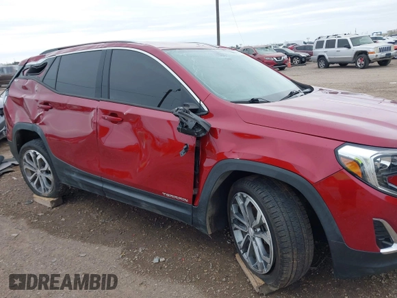 2019 GMC Terrain SLT with VIN 3GKALPEV0KL177778, listed as a IAAI auction lot 41208539 with 111,658 mi miles. Bid and sale history available at carsss.com. Image 6.