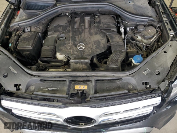 2017 Mercedes-Benz GLS 450 with VIN 4JGDF6EE5HA745836, listed as a Copart auction lot 69108124 with 122,321 mi miles and Salvage Title. Bid and sale history available at DreamBid. Image 12.