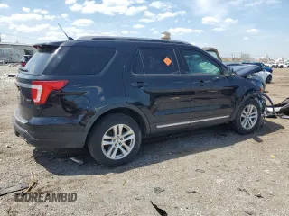 2018 Ford Explorer XLT with VIN 1FM5K8D88JGB77172, listed as a Copart auction lot 54339475 with Not provided miles and Salvage title. Bid and sale history available at DreamBid. Image 3.