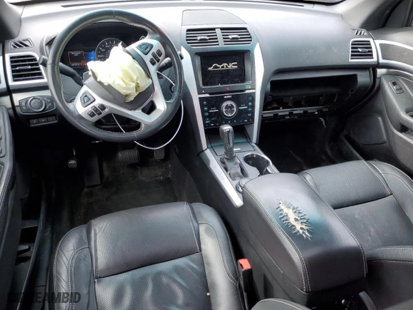 2015 Ford Explorer Sport with VIN 1FM5K8GT8FGC51133, listed as a Copart auction lot 48207495 with 126,145 mi miles and Salvage Title. Bid and sale history available at carsss.com. Image 8.