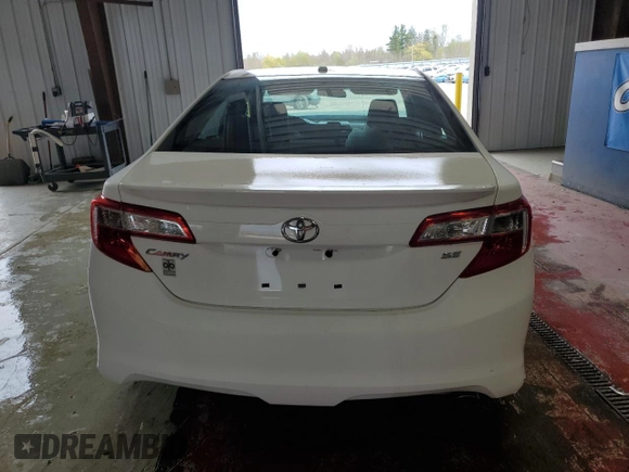 2014 Toyota Camry L with VIN 4T1BF1FKXEU743198, listed as a Copart auction lot 47455245 with 104,493 mi miles and Salvage Title. Bid and sale history available at carsss.com. Image 6.