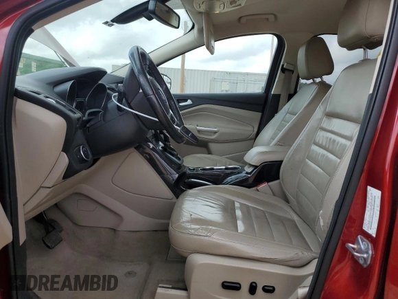 2015 Ford Escape Titanium with VIN 1FMCU0J96FUC32632, listed as a Copart auction lot 48213915 with 120,641 mi miles and Salvage Title. Bid and sale history available at carsss.com. Image 7.