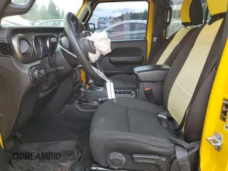 2021 Jeep Wrangler Unlimited Willys с VIN 1C4HJXDG5MW577822, выставлен на аукционе Copart как лот 48394495 с пробегом 72 557 миль миль и Списание • Salvage title. История ставок и продаж доступна на DreamBid. Изображение 7.