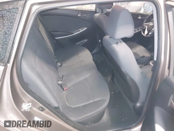 2013 Hyundai Accent SE with VIN KMHCU5AE6DU097353, listed as a IAAI auction lot 41937225 with 173,447 mi miles. Bid and sale history available at carsss.com. Image 8.