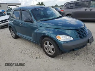 2001 Chrysler PT Cruiser with VIN 3C8FY4BB71T631808, listed as a Copart auction lot 62169635 with 136,216 mi miles and Salvage title. Bid and sale history available at DreamBid. Image 4.