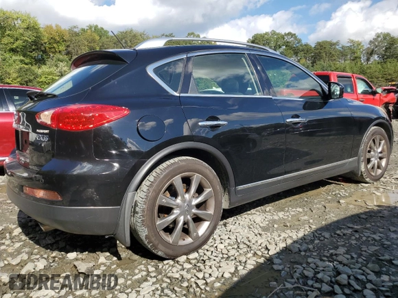 2011 Infiniti EX Journey with VIN JN1AJ0HR1BM855194, listed as a Copart auction lot 72585464 with 196,702 mi miles and Salvage Title. Bid and sale history available at DreamBid. Image 3.