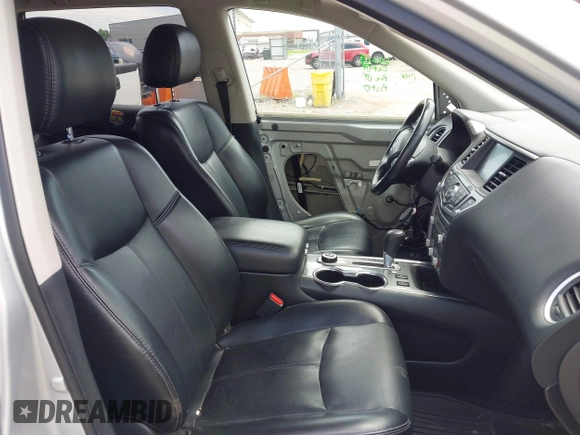 2018 Nissan Pathfinder SV with VIN 5N1DR2MM8JC650965, listed as a IAAI auction lot 42673823 with 113,611 mi miles and . Bid and sale history available at DreamBid. Image 5.