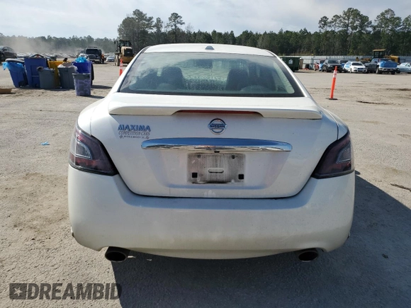2014 Nissan Maxima SV with VIN 1N4AA5AP6EC496816, listed as a Copart auction lot 46168415 with 157,843 mi miles and Salvage title. Bid and sale history available at DreamBid. Image 6.