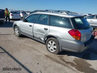 2005 Subaru Legacy Wagon (Natl) Outback with VIN 4S4BP61C857312593, listed as a IAAI auction lot 41750339 with 185,488 mi miles. Bid and sale history available at carsss.com. Image 3.