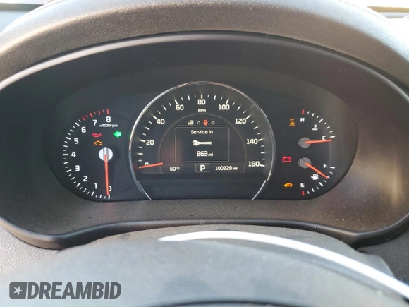 2018 Kia Sorento EX with VIN 5XYPHDA58JG355373, listed as a Copart auction lot 79715984 with 100,229 mi miles and Salvage Title. Bid and sale history available at carsss.com. Image 9.