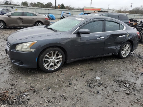2009 Nissan Maxima 3.5 SV w/Premium Pkg with VIN 1N4AA51E39C860730, listed as a Copart auction lot 43963645 with 159,893 mi miles and Salvage Title. Bid and sale history available at carsss.com. Image 1.