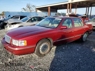 1998 Cadillac DeVille DHS z VIN 1G6KE54Y9WU798655, wystawiony jako Copart lot #86061334 z przebiegiem 146 911 mil mil oraz Nie do naprawy • Non repairable. Historia ofert i sprzedaży dostępna na DreamBid. Obrazek 1.