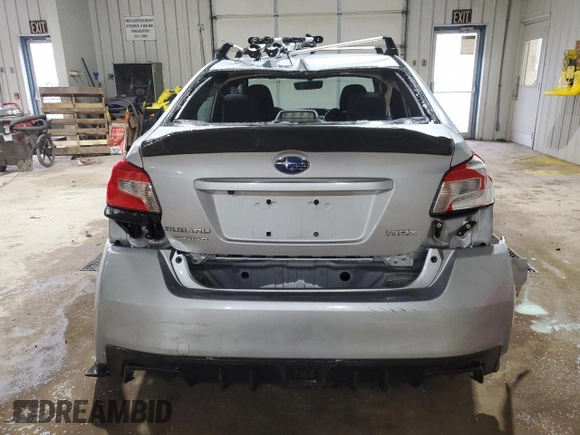 2020 Subaru WRX Premium with VIN JF1VA1C61L9805178, listed as a Copart auction lot 45537605 with 57,453 mi miles and Salvage Title. Bid and sale history available at carsss.com. Image 6.