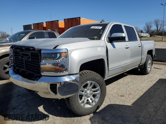 2017 Chevrolet Silverado 1500 LT with VIN 3GCUKREC7HG495730, listed as a Copart auction lot 48367465 with 126,932 mi miles and Salvage Title. Bid and sale history available at DreamBid. Image 1.