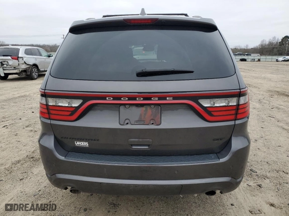 2020 Dodge Durango GT with VIN 1C4RDHDG3LC118659, listed as a Copart auction lot 87187394 with 76,937 mi miles and Salvage Title. Bid and sale history available at carsss.com. Image 6.