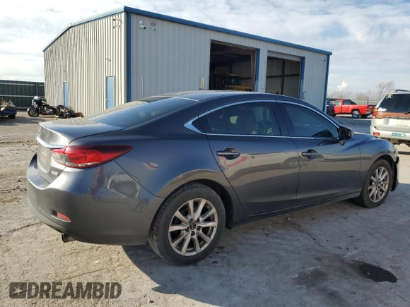 2015 Mazda 6 i Sport with VIN JM1GJ1U68F1163109, listed as a Copart auction lot 42489315 with 170,147 mi miles and Salvage Title. Bid and sale history available at DreamBid. Image 3.