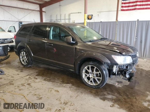 2017 Dodge Journey GT with VIN 3C4PDDEG8HT623879, listed as a Copart auction lot 57752175 with 92,822 mi miles and Salvage title. Bid and sale history available at DreamBid. Image 4.