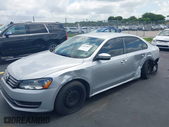 2014 Volkswagen Passat S with VIN 1VWAS7A38EC028292, listed as a IAAI auction lot 42357817 with 151,695 mi miles and . Bid and sale history available at DreamBid. Image 18.