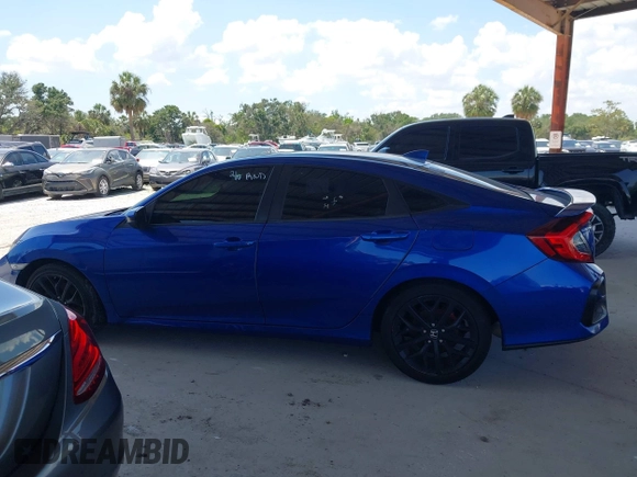 2020 Honda Civic Si z VIN 2HGFC1E50LH705586, wystawiony jako IAAI lot #42317630 z przebiegiem 34 904 mil mil oraz . Historia ofert i sprzedaży dostępna na DreamBid. Obrazek 14.