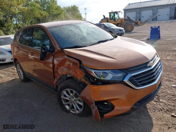 2018 Chevrolet Equinox LT with VIN 2GNAXSEVXJ6170804, listed as a IAAI auction lot 40216324 with 94,496 mi miles. Bid and sale history available at carsss.com. Image 1.