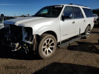 2015 Ford Expedition EL Platinum with VIN 1FMJK1MT4FEF03580, listed as a Copart auction lot 86885804 with 131,269 mi miles and Salvage Title. Bid and sale history available at carsss.com. Image 1.
