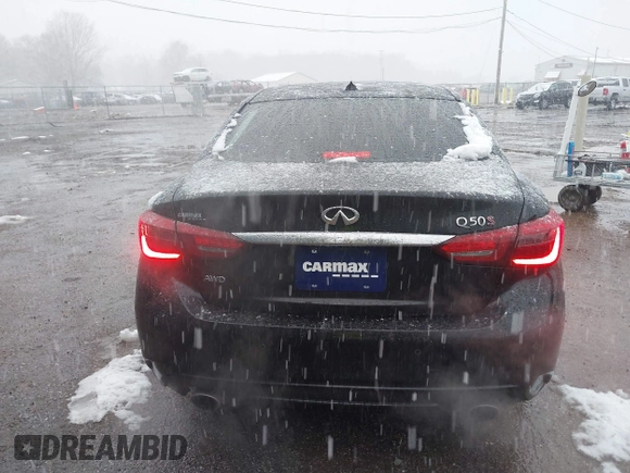 2019 Infiniti Q50 Red Sport 400 с VIN JN1FV7AR1KM800239, выставлен на аукционе IAAI как лот 40920482 с пробегом 52 348 миль миль и . История ставок и продаж доступна на DreamBid. Изображение 16.
