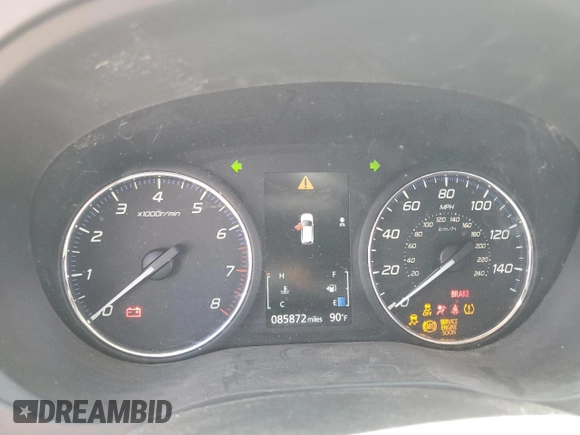 2017 Mitsubishi Outlander SE with VIN JA4AD3A37HZ062774, listed as a Copart auction lot 56400785 with 85,872 mi miles and Salvage title. Bid and sale history available at DreamBid. Image 9.