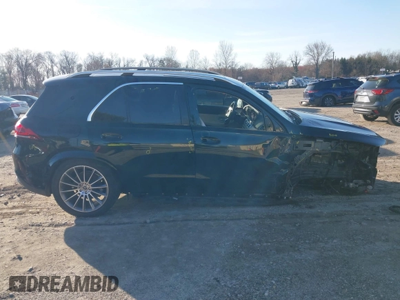 2022 Mercedes-Benz GLE 350 with VIN 4JGFB4KB3NA646818, listed as a IAAI auction lot 41805848 with 26,172 mi miles and . Bid and sale history available at DreamBid. Image 13.