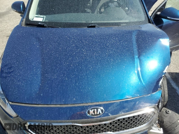 2019 Kia Niro EX with VIN KNDCC3LC0K5274896, listed as a Copart auction lot 47688545 with 81,528 mi miles and Salvage Title. Bid and sale history available at carsss.com. Image 12.