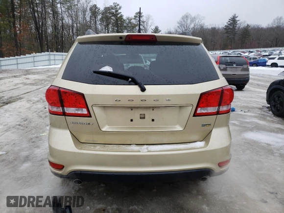 2011 Dodge Journey Mainstreet with VIN 3D4PG1FG2BT549048, listed as a Copart auction lot 83991844 with 53,658 mi miles and Clean title. Bid and sale history available at DreamBid. Image 6.