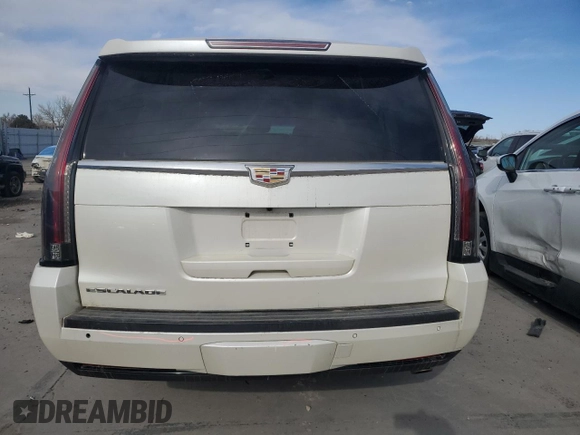 2015 Cadillac Escalade ESV Luxury z VIN 1GYS4SKJ5FR718253, wystawiony jako Copart lot #48767875 z przebiegiem 173 682 mil mil oraz Szkoda całkowita • Salvage title. Historia ofert i sprzedaży dostępna na DreamBid. Obrazek 6.