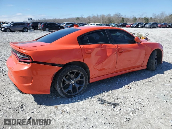 2018 Dodge Charger SXT Plus with VIN 2C3CDXHG9JH325579, listed as a Copart auction lot 46417395 with 101,430 mi miles and Salvage Title. Bid and sale history available at carsss.com. Image 3.