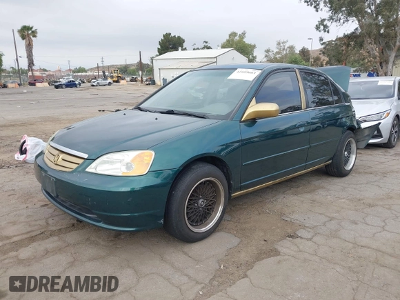 2002 Honda Civic EX with VIN JHMES26732S003531, listed as a IAAI auction lot 42109661 with 278,266 mi miles and . Bid and sale history available at DreamBid. Image 2.