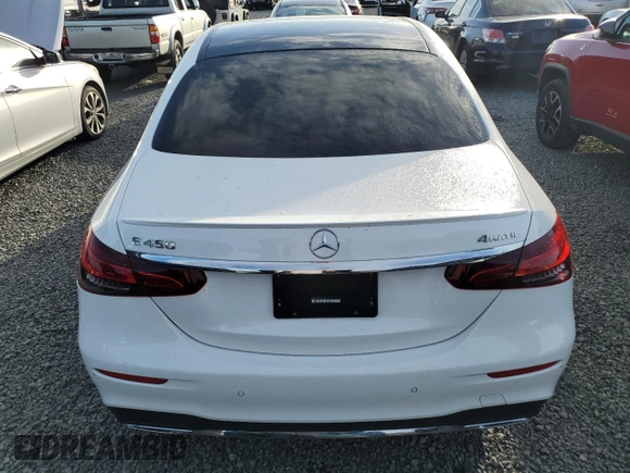 2023 Mercedes-Benz E 450 with VIN W1KZF5KB1PB145487, listed as a Copart auction lot 77155314 with Not Provided miles and Non Repairable. Bid and sale history available at DreamBid. Image 6.