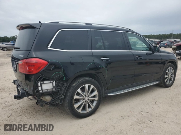 2015 Mercedes-Benz GL with VIN 4JGDF6EE9FA492758, listed as a Copart auction lot 47929104 with 72,179 mi miles. Bid and sale history available at carsss.com. Image 3.