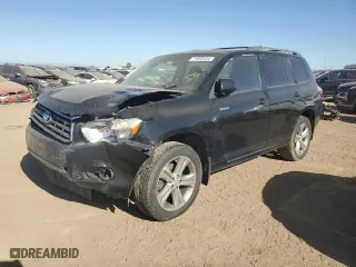 2010 Toyota Highlander Sport with VIN 5TDEK3EHXAS019041, listed as a Copart auction lot 71940444 with 206,631 mi miles and Salvage Title. Bid and sale history available at carsss.com. Image 1.