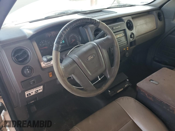 2010 Ford F-150 XL with VIN 1FTMF1CW9AKA46583, listed as a Copart auction lot 82079614 with 118,374 mi miles and Clean title. Bid and sale history available at DreamBid. Image 8.