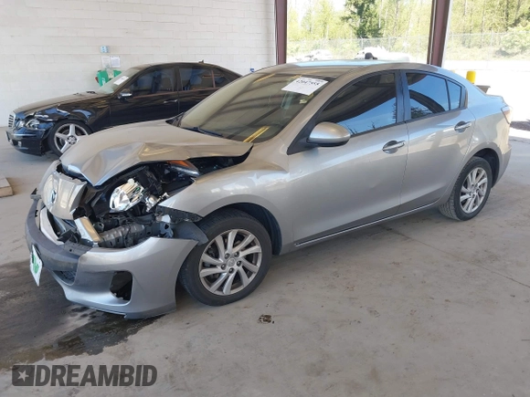 2012 Mazda Mazda3 i Touring with VIN JM1BL1V76C1595589, listed as a IAAI auction lot 42047555 with 139,427 mi miles. Bid and sale history available at carsss.com. Image 17.