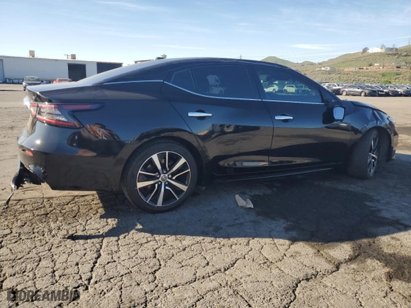 2021 Nissan Maxima SV with VIN 1N4AA6CVXMC508370, listed as a Copart auction lot 50463875 with 101,545 mi miles and Salvage Title. Bid and sale history available at carsss.com. Image 3.