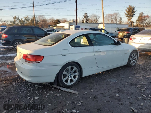 2007 BMW 3 Series 328xi with VIN WBAWC33517PD05230, listed as a Copart auction lot 89274465 with 145,611 mi miles and Salvage Title. Bid and sale history available at DreamBid. Image 3.