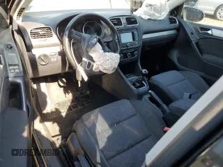 2012 Volkswagen Golf TDI w/Tech Pkg with VIN WVWMM7AJ1CW346839, listed as a Copart auction lot 48751445 with Not provided miles and Salvage title. Bid and sale history available at DreamBid. Image 8.