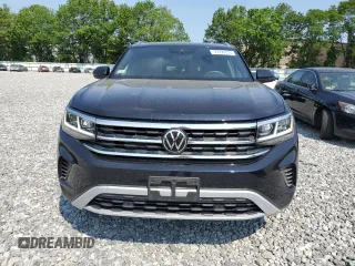2023 Volkswagen Atlas SEL with VIN 1V2BE2CA1PC216733, listed as a Copart auction lot 59392255 with 28,011 mi miles and Salvage title. Bid and sale history available at DreamBid. Image 5.