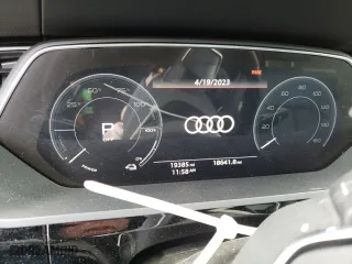 2019 Audi e-tron Premium Plus with VIN WA1LABGEXKB020958, listed as a Copart auction lot 49208953 with 19,385 mi miles. Bid and sale history available at carsss.com. Image 9.